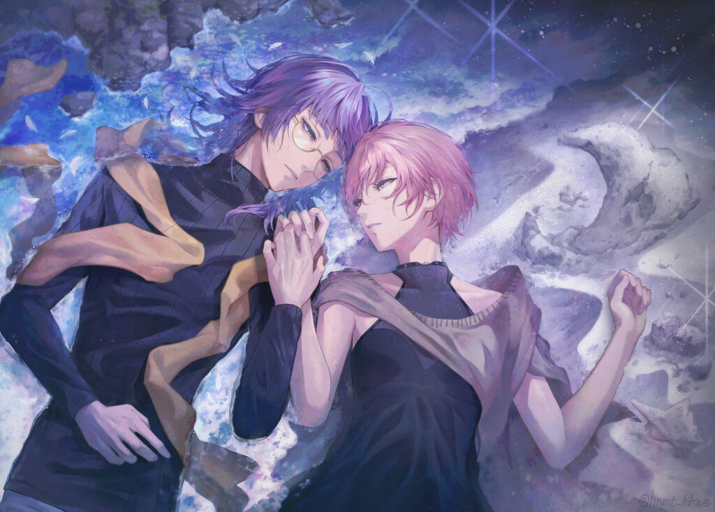 あなたと一緒　海と砂漠